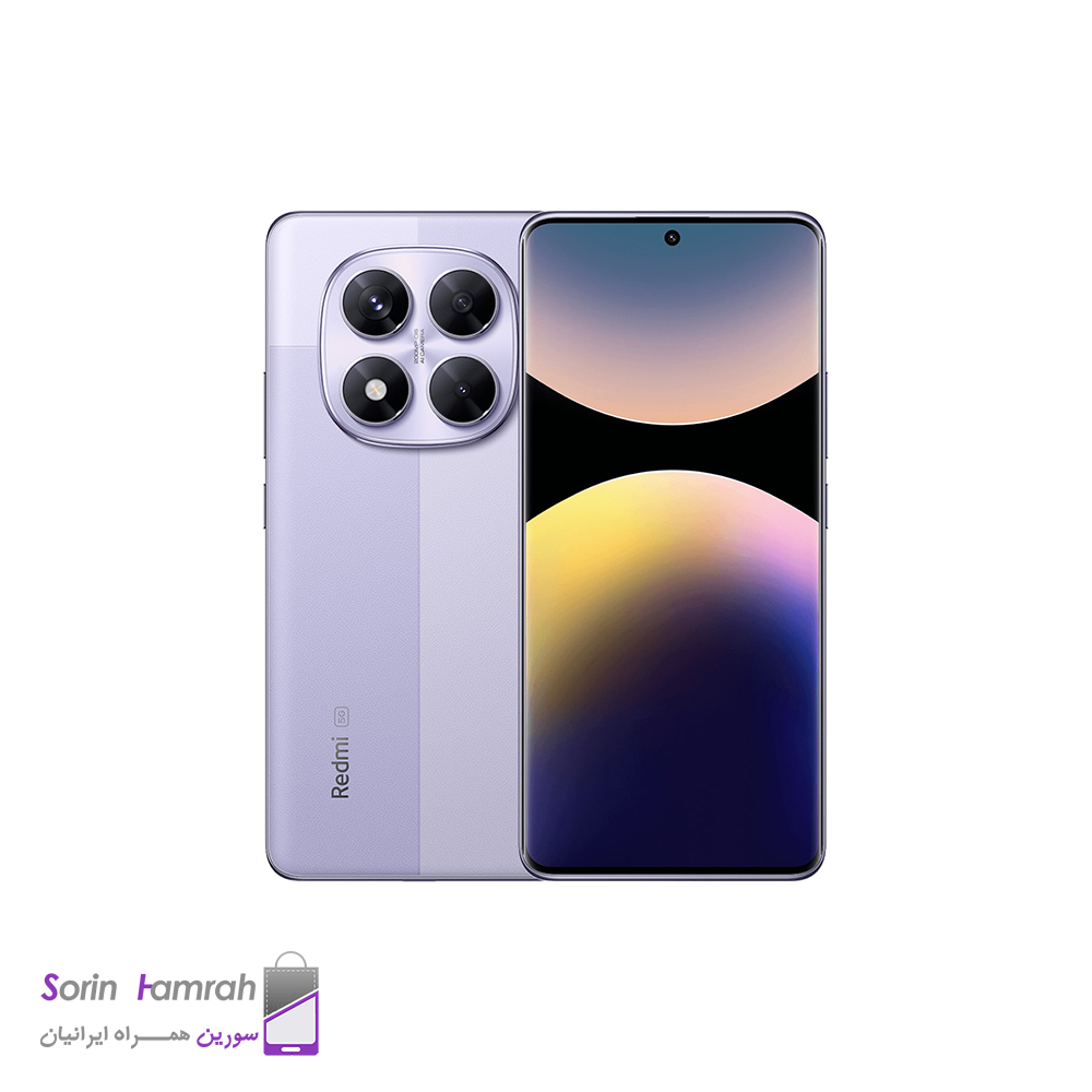 گوشی موبايل شیائومی مدل Xiaomi Redmi Note 14 Pro 5G ظرفیت 256 گیگابایت رم8 گیگابایت